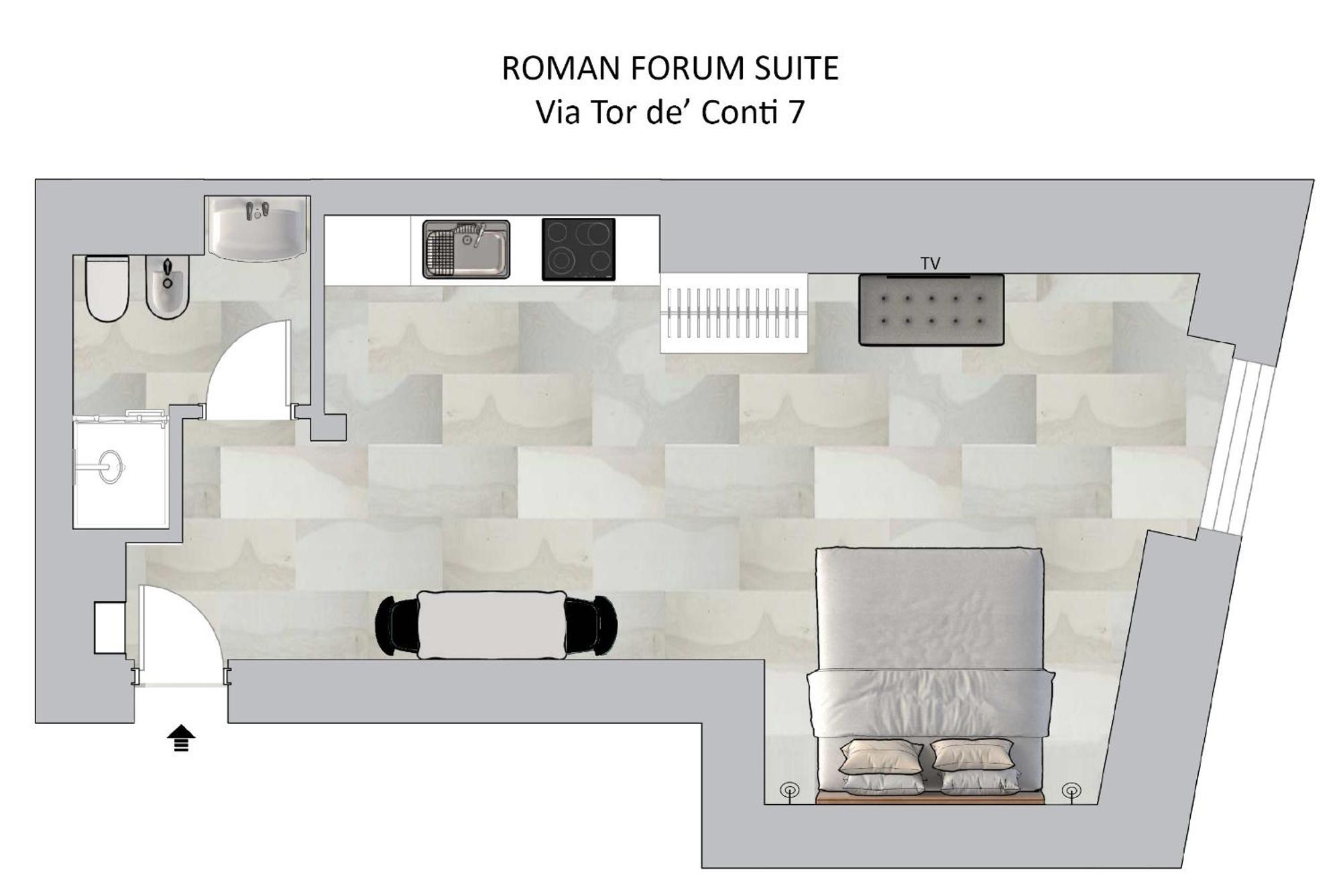 Roman Forum Suite Exteriör bild